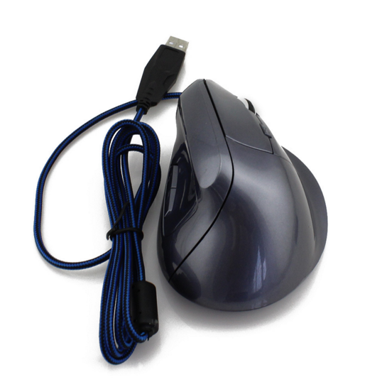 1200dpi Ergonomic vertical personality creative wired office 5keys usb mouse